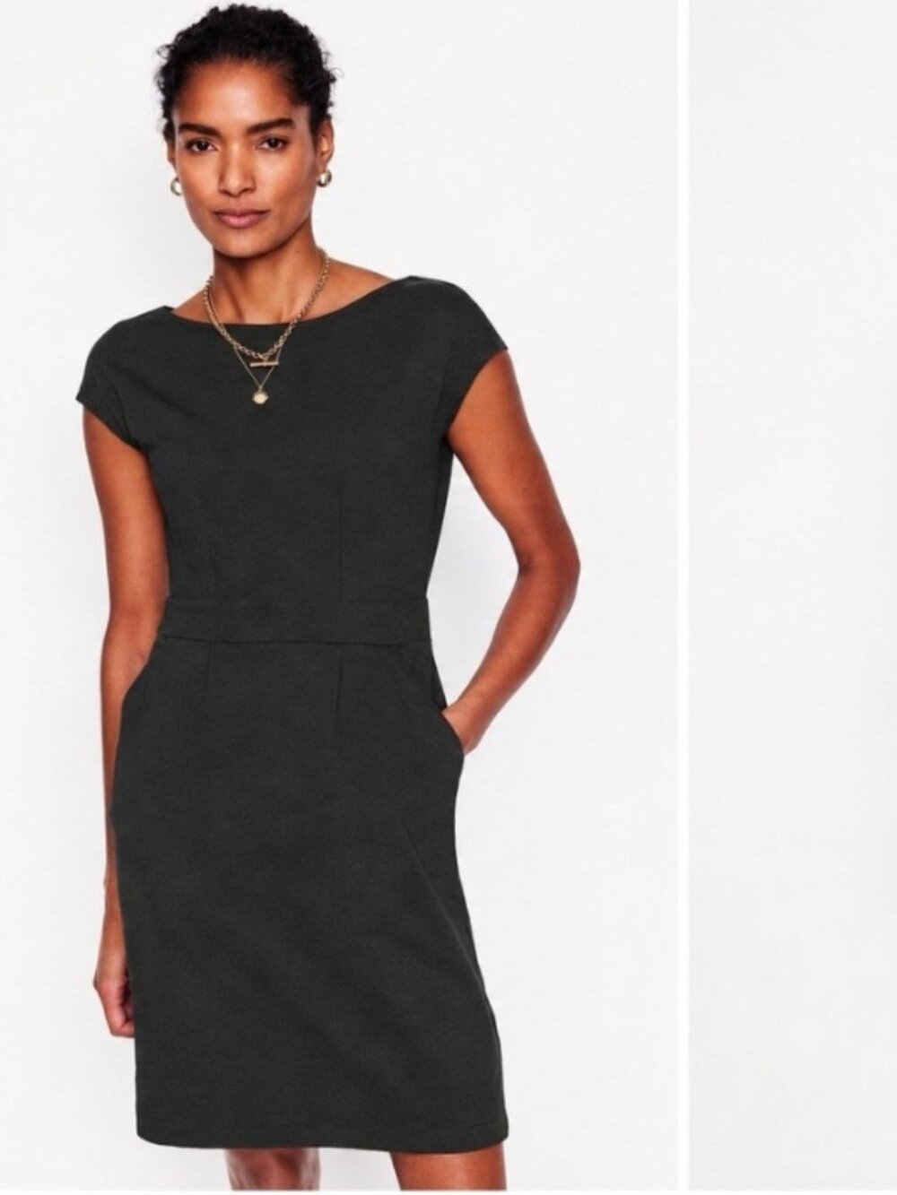 Boden | Florrie Jersey Dress Black